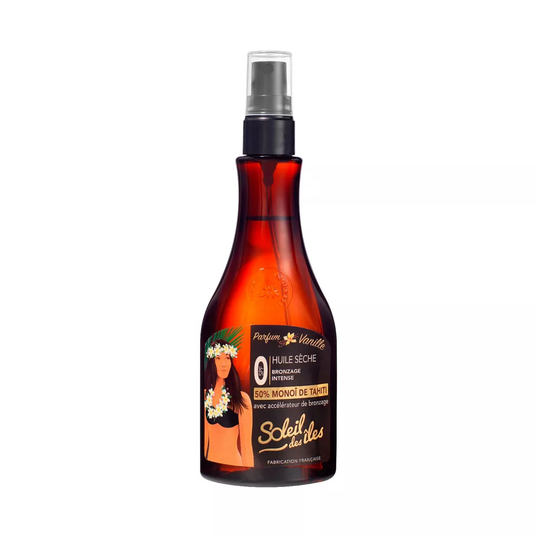 Soleil des iles - Sonnenöl Vanille LSF 0, 150  ml