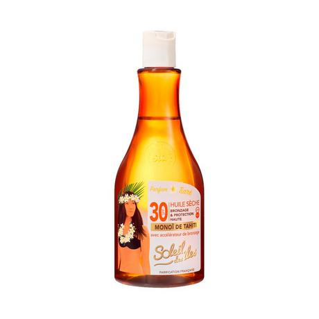 Soleil des iles  Olio Secco Monoï con Acceleratore di Abbronzatura SPF 30 