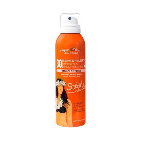 Soleil des iles  Brume Huile Sèche Bronzage & Protection Coco SPF 30 