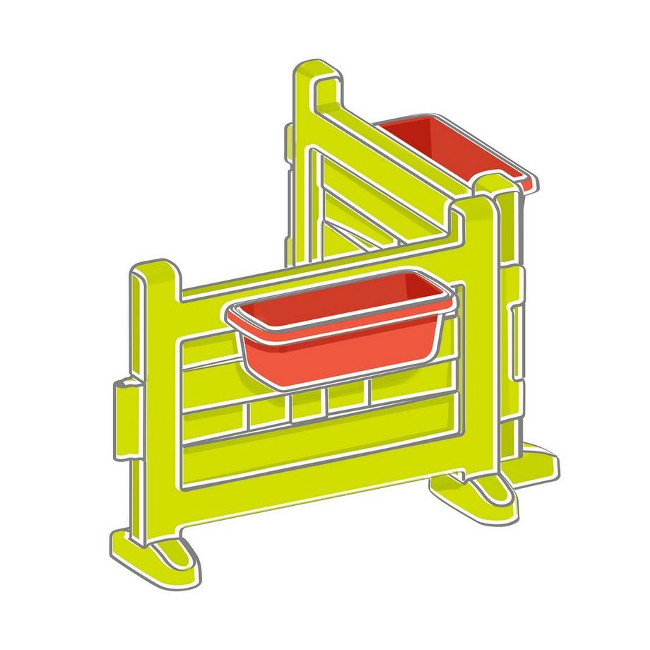 Smoby  Clôture de jardin pour le Neo Jura Lodge 