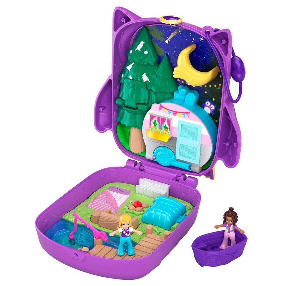 polly pocket  Boîte de camping pour les oiseaux de nuit 