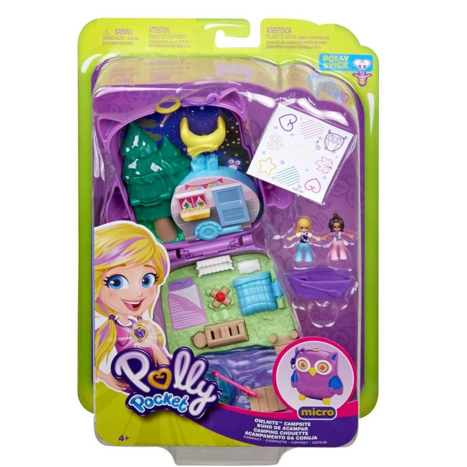 polly pocket  Boîte de camping pour les oiseaux de nuit 