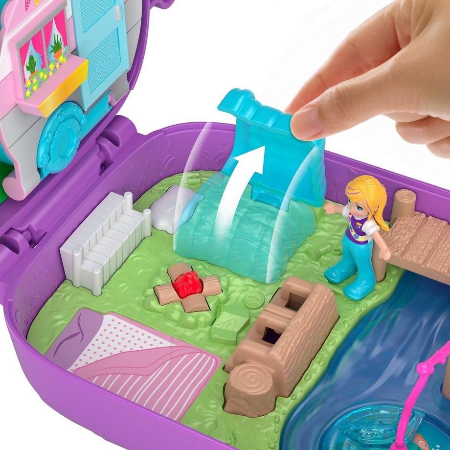 polly pocket  Boîte de camping pour les oiseaux de nuit 