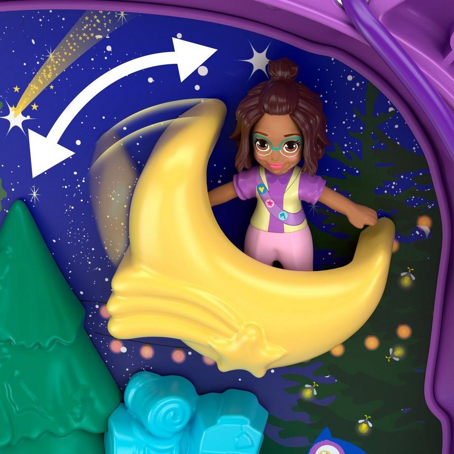 polly pocket  Boîte de camping pour les oiseaux de nuit 