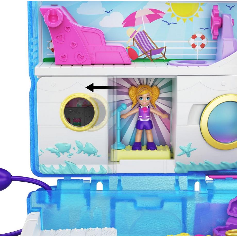 polly pocket  Boîte à glace Cruise Adventure 