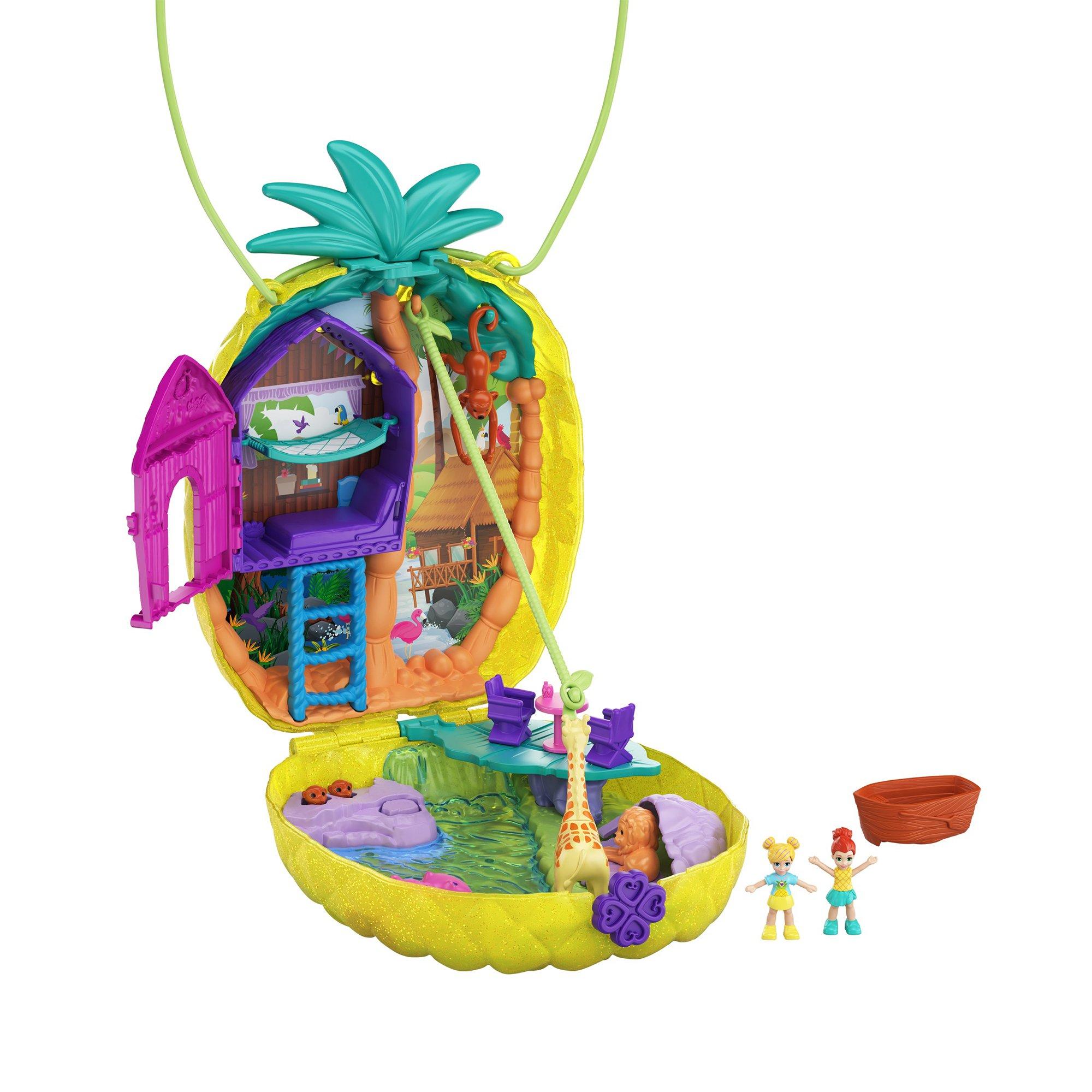Image of polly pocket Ananas-Tasche