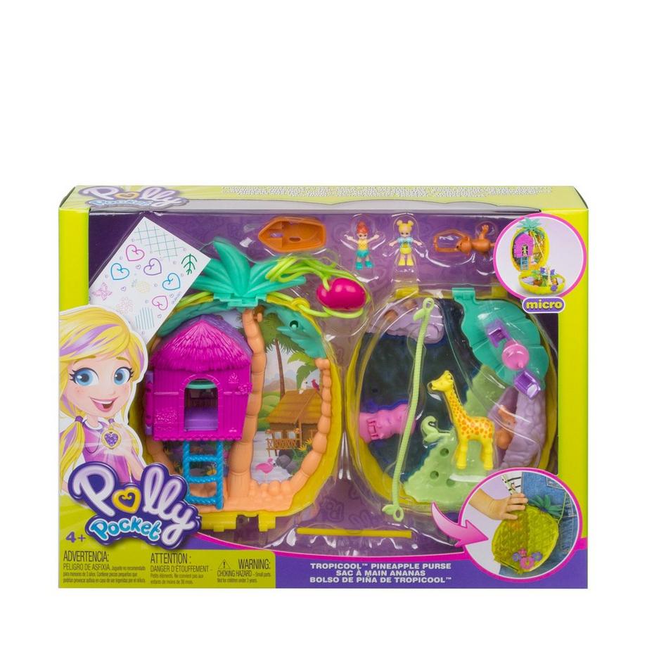 polly pocket  Ananas-Tasche 