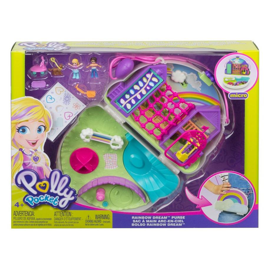 polly pocket  Borsa Arcobaleno 