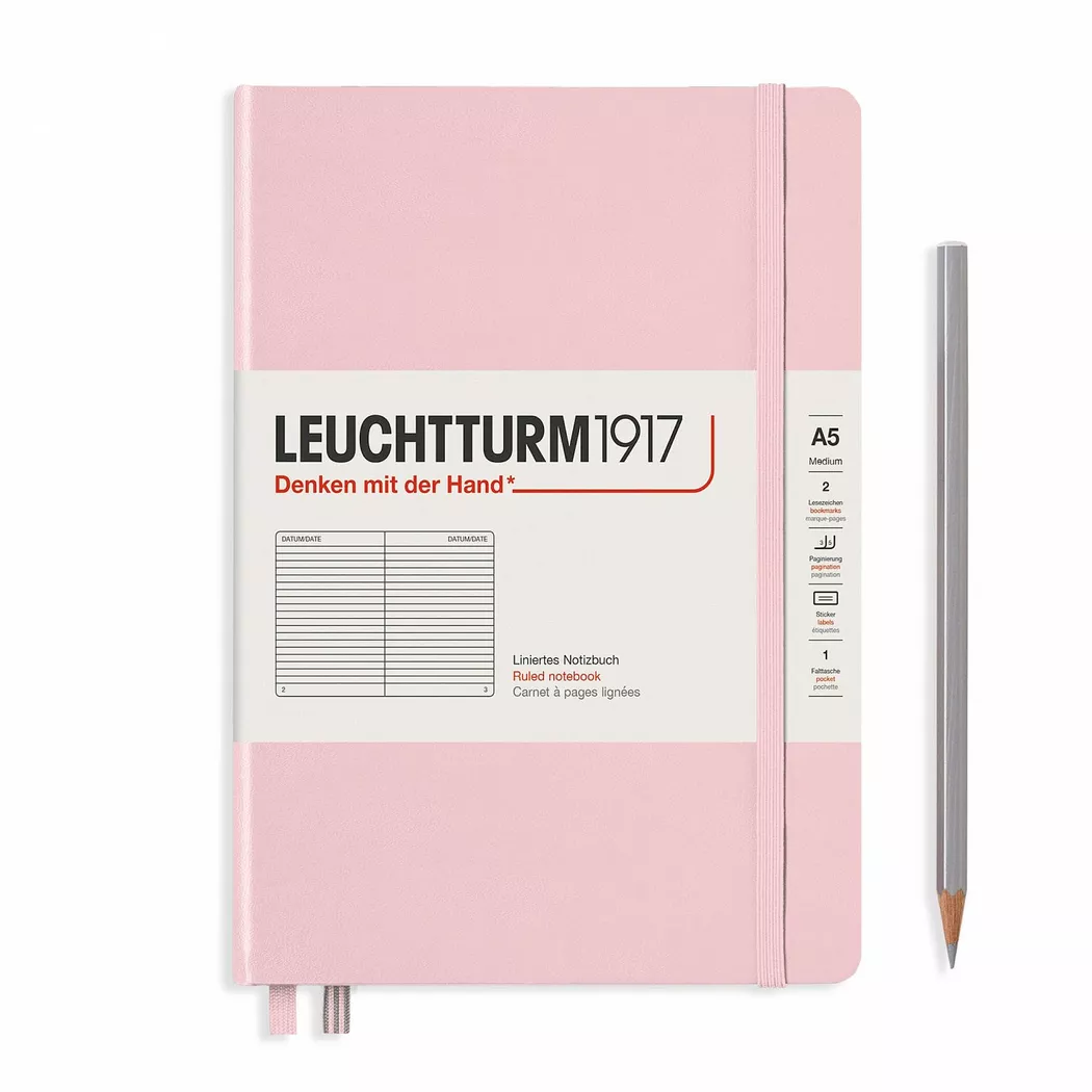 Leuchtturm1917 - Notizbuch, DIN A5, Rosa