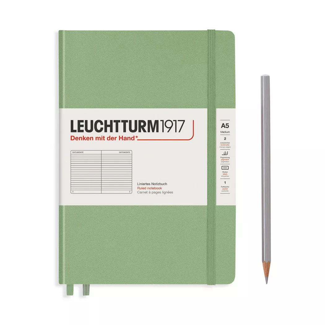 Leuchtturm1917 - Notizbuch, DIN A5, Grün 5