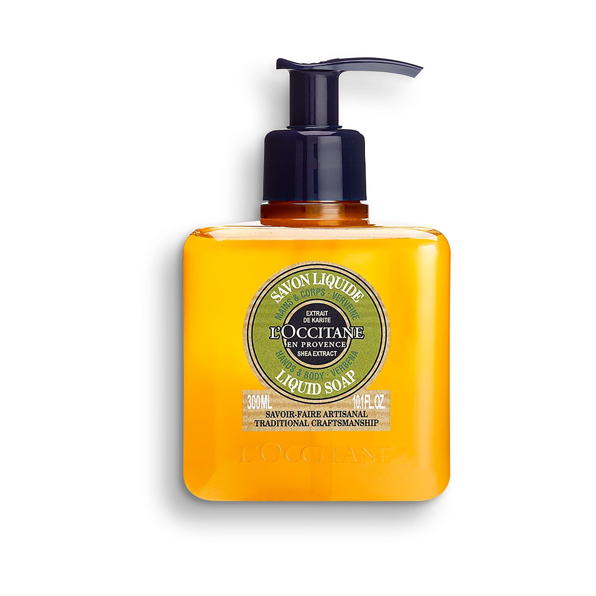 Image of L'OCCITANE Savon liquide Mains & Korps Karité Verveine Liquid Soap Hands & Body - 300ml