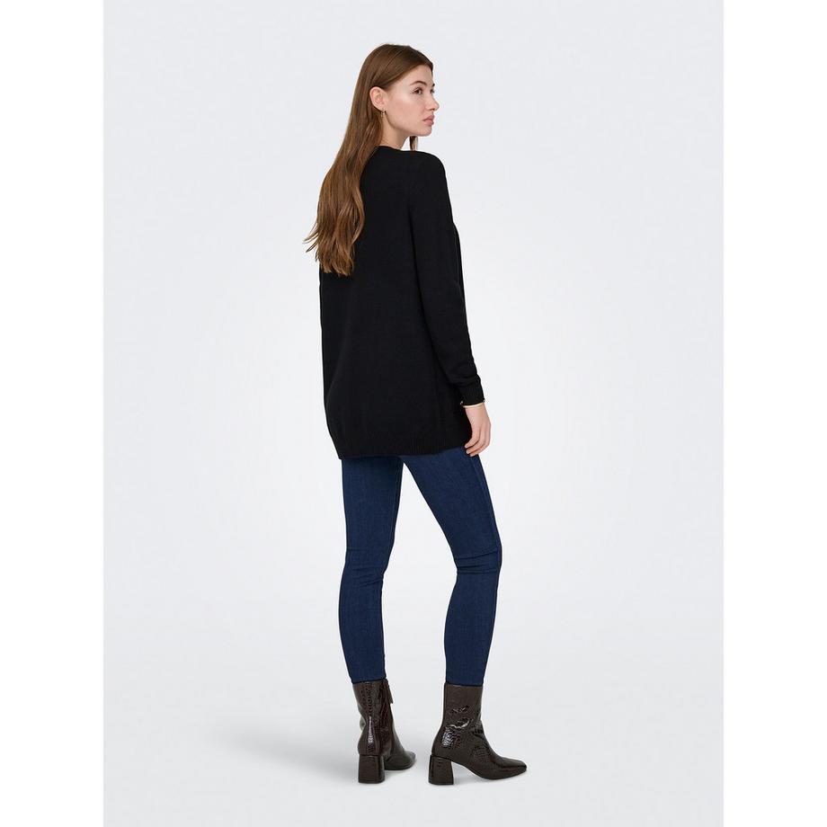 ONLY Cardigan Col V Manches Longues  