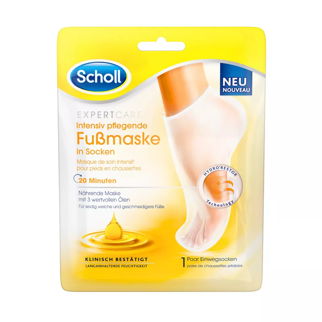 Scholl - Fussmaske mit 3 Ölen (1 Paar)