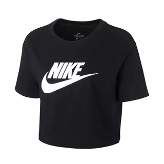 NIKE Essential Crop Shirt
 Cropped T-Shirt Black