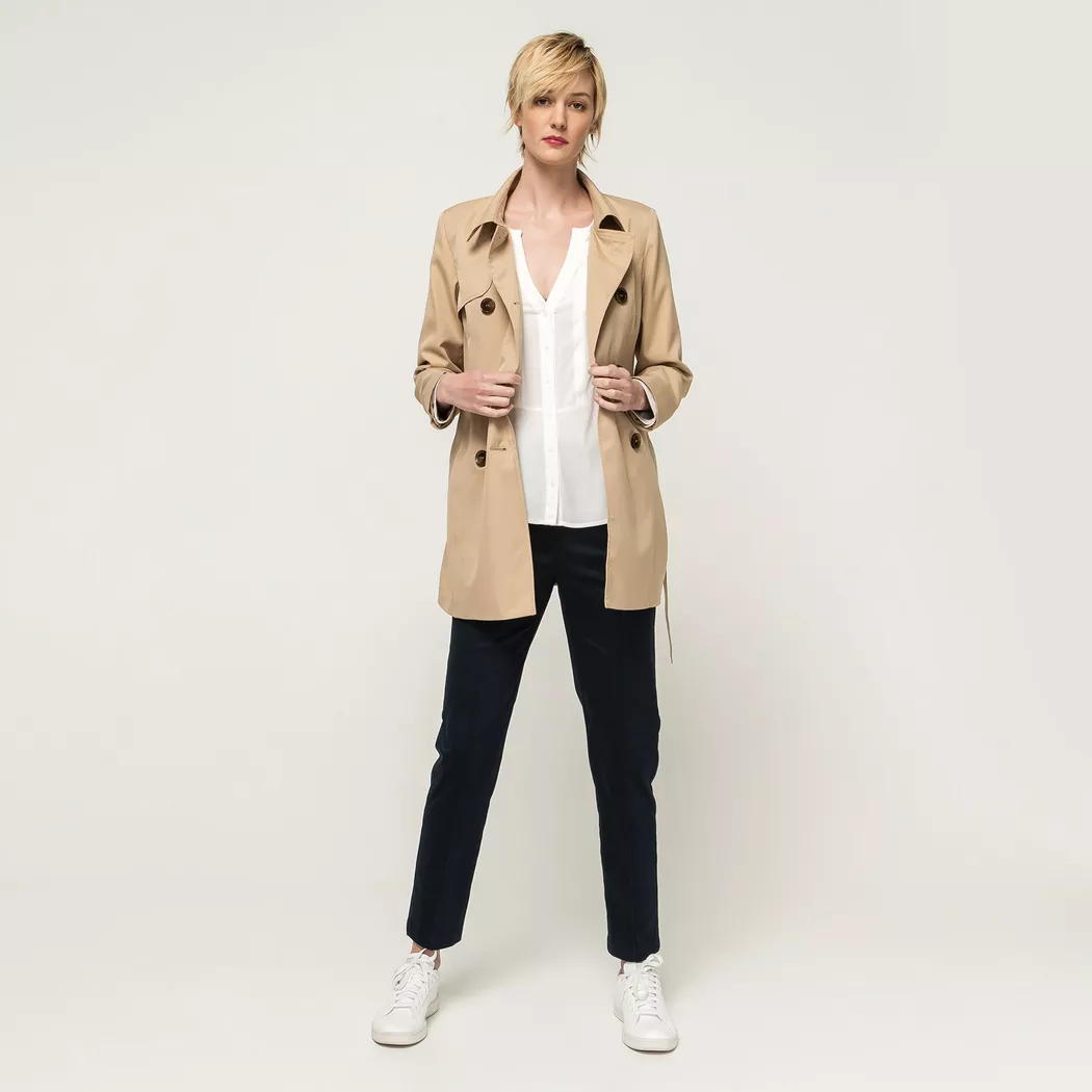 Only - Jacke, für Damen, Beige, Größe XL