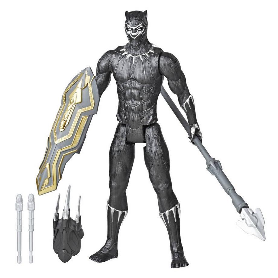 Hasbro  Marvel Avengers Titan Hero Serie Blast Gear Deluxe Black Panther Figur 