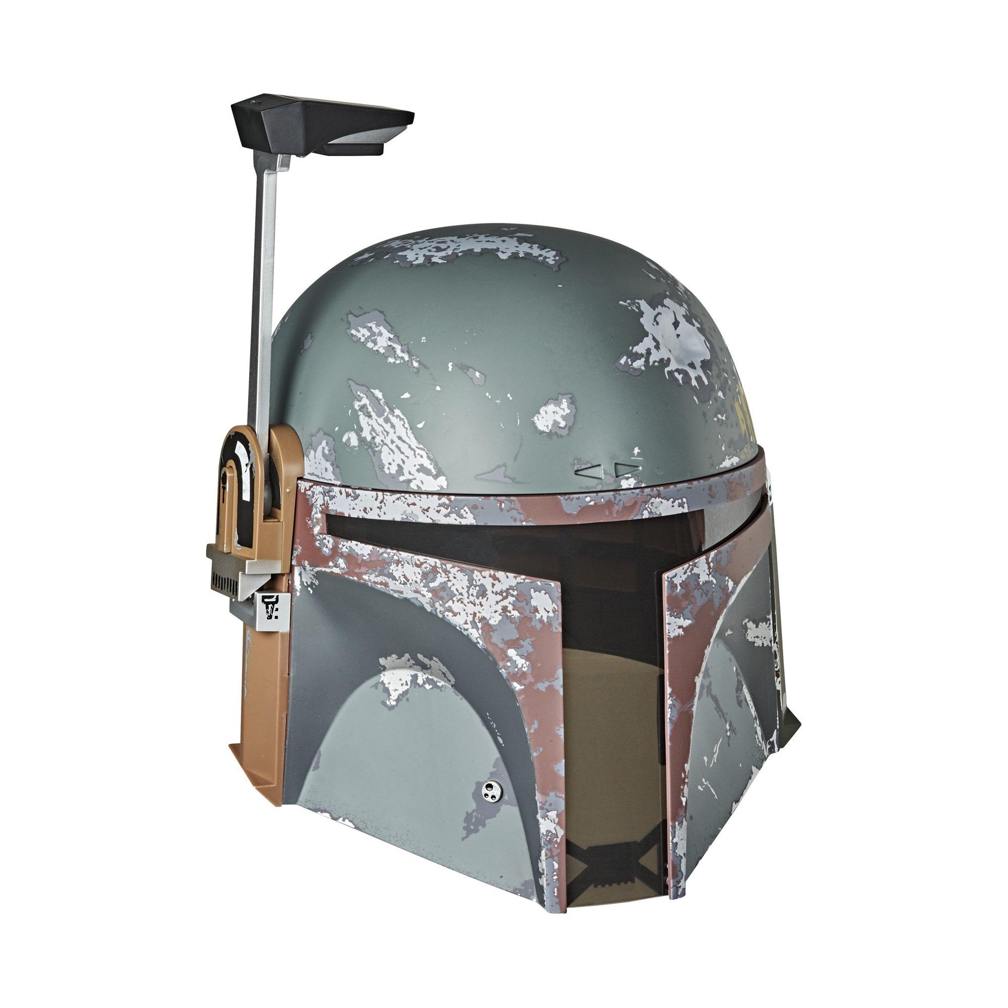 Hasbro  Star Wars  The Black Series, Casque électronique premium de Boba Fett 