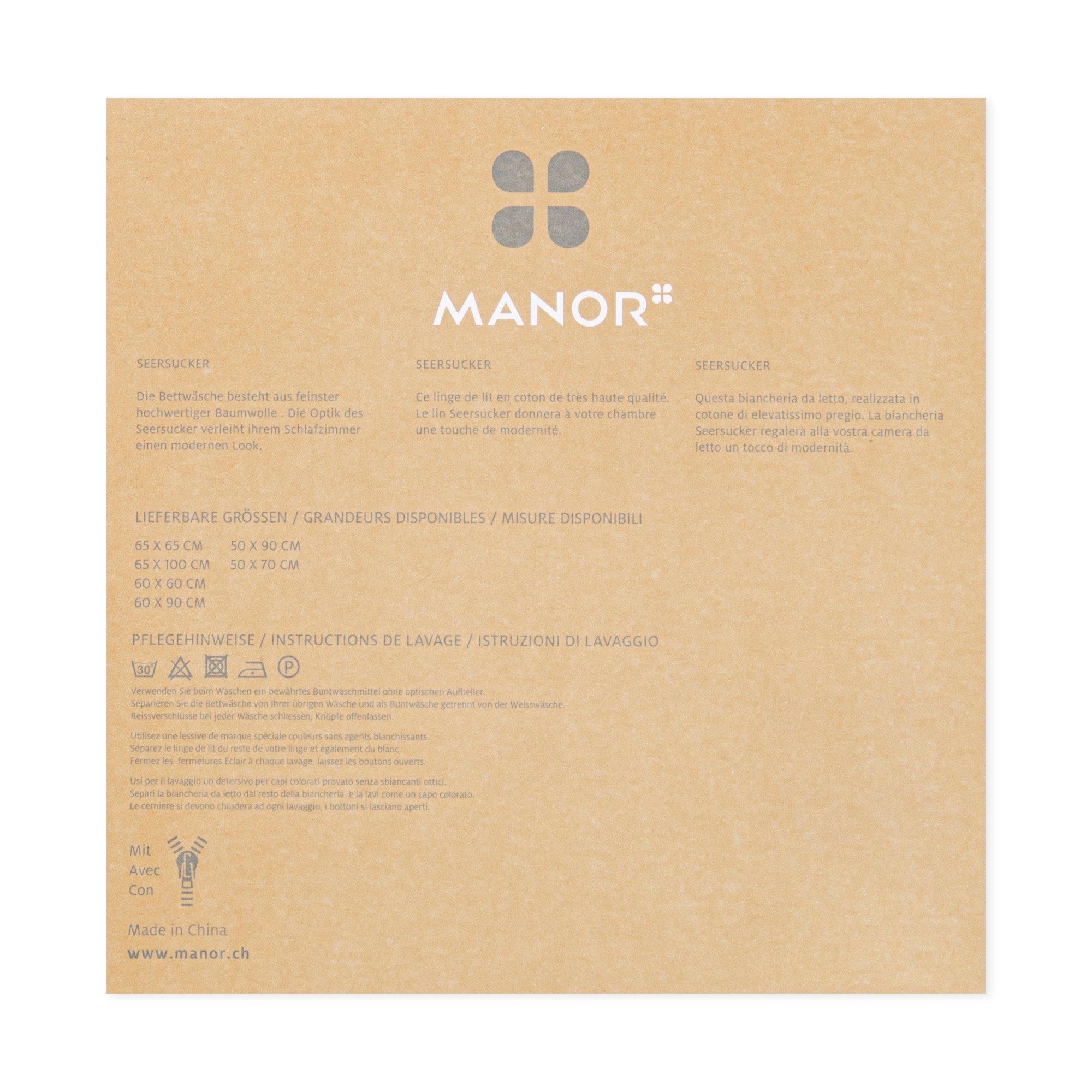 Manor Squillace Federa a quadri  