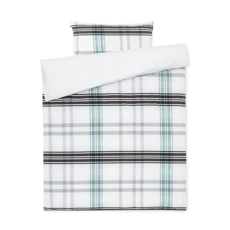 Manor Squillace Housse de Duvet à Carreaux  