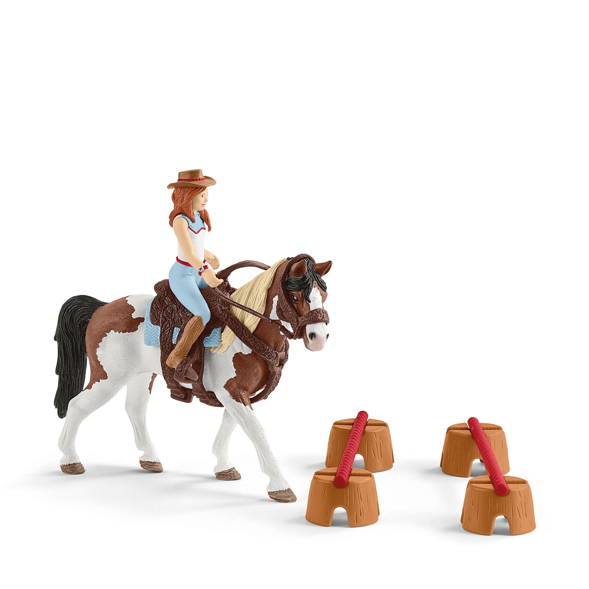 Schleich  42441 Horse Club Le décor de la circonscription ouest d'Hannah  