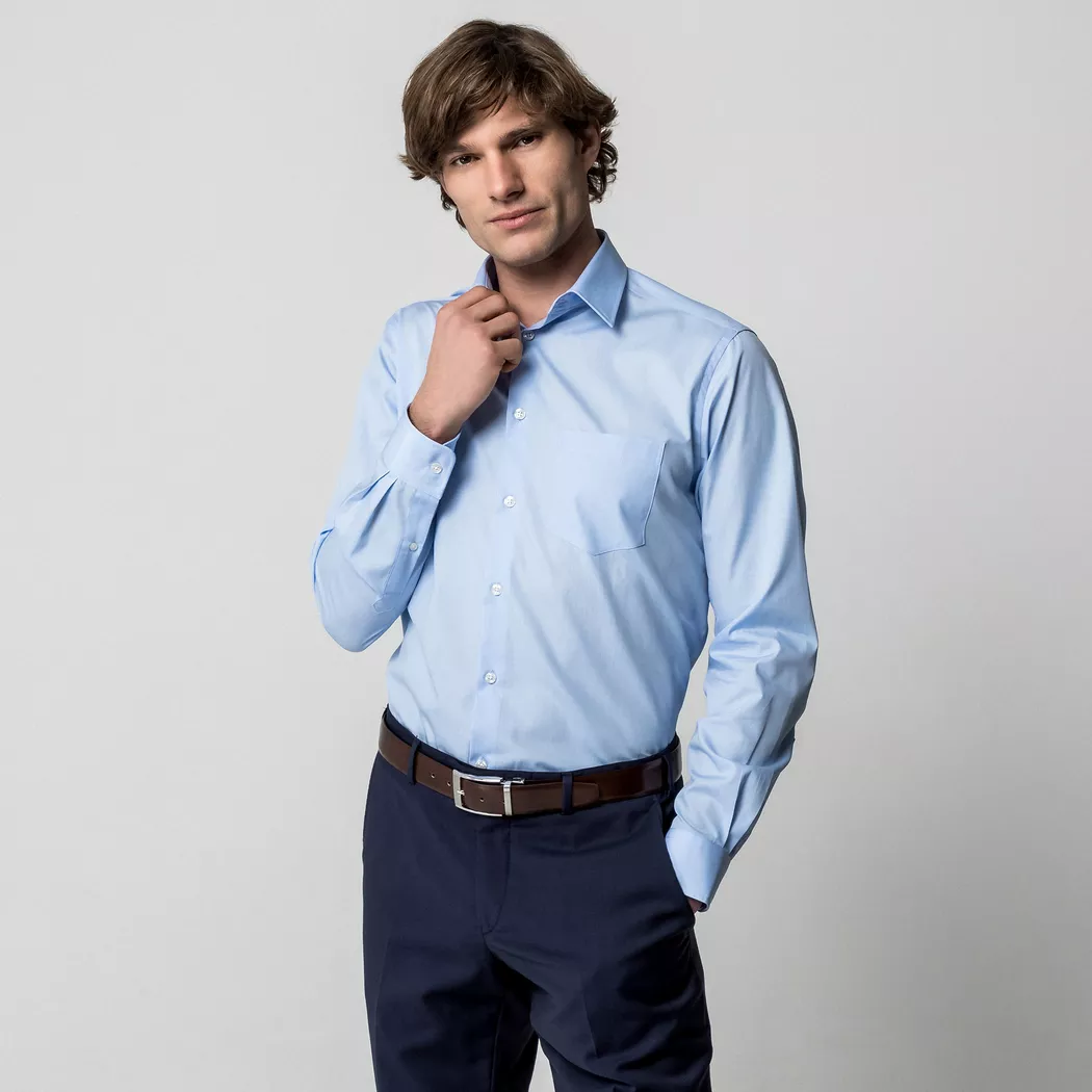 Manor Man - Hemd, Classic Fit, für Herren, Hellblau, Größe 3XL