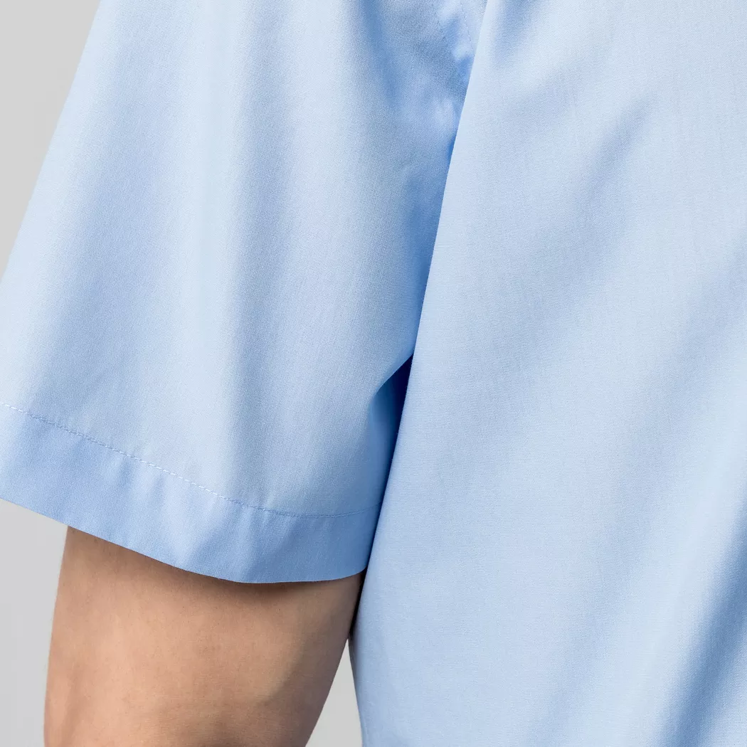 Manor Man - Hemd Classic Fit kurzarm, für Herren, Hellblau, Größe 3XL