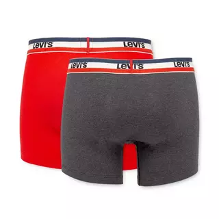 Levi's Duopack, Pantys Sprtswear Logo Boxer Brief Rot