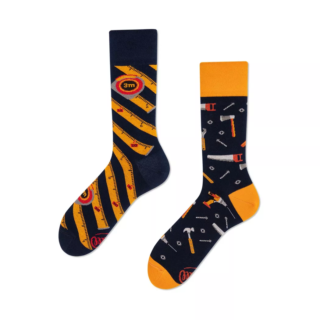 Many Mornings - Wadenlange Socken, für Herren, Multicolor, Größe 43-46