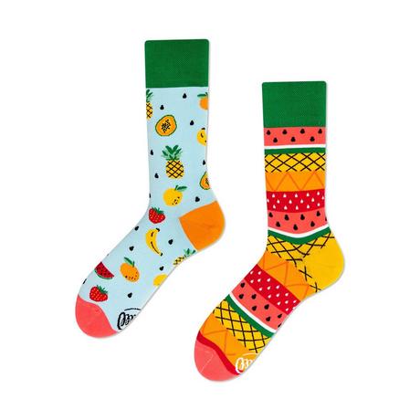 Many Mornings Tutti Frutti Socken mit Fruchtmuster  