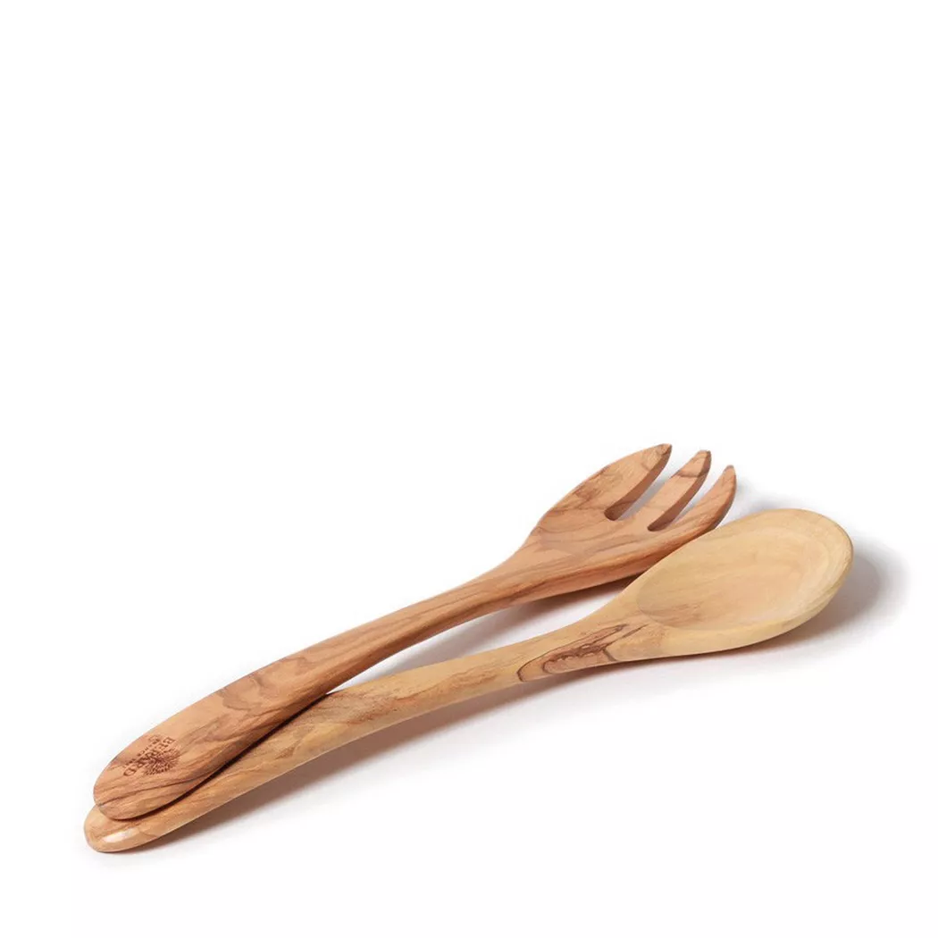 Bérard - Salatbesteck, 30cm, Braun