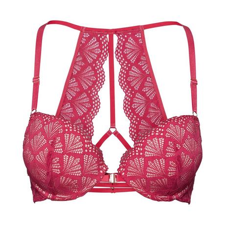 LASCANA Reggiseno push-up con pizzo  