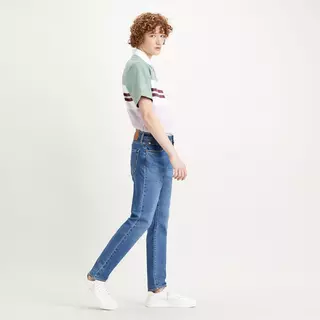 Levi's Jeans, Tapered Slim Fit  Blau Denim Dunkel