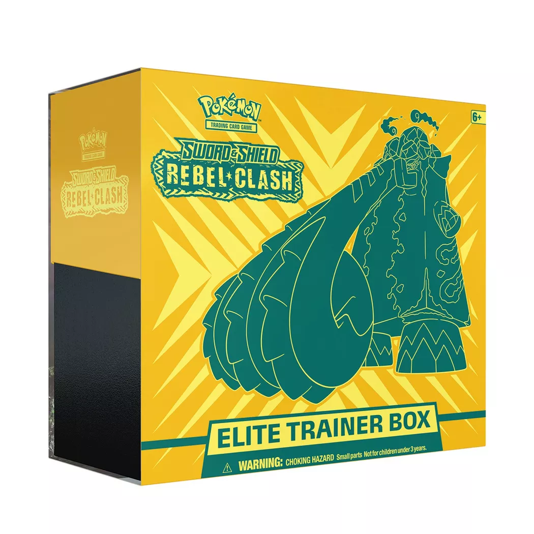 Pokémon - Sword & Shield Rebel Clash Elite Trainer Box, Multicolor