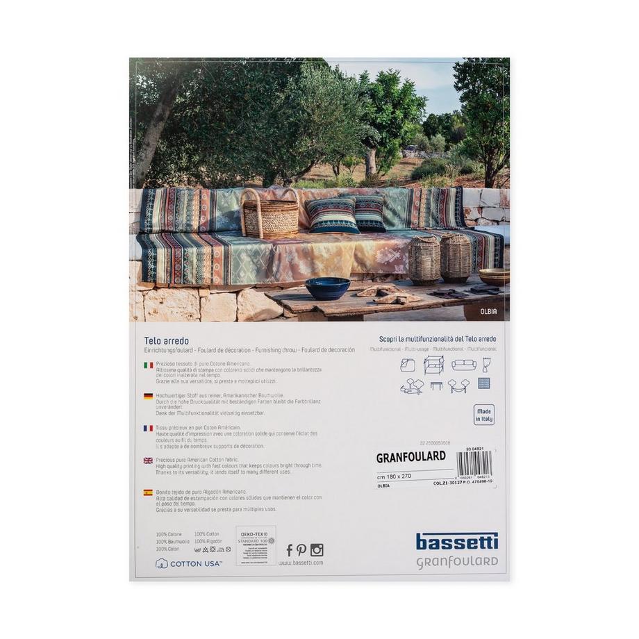 bassetti  Einrichtungsfoulard 