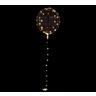 Anagram  Folienballon Crystal LED weiss 