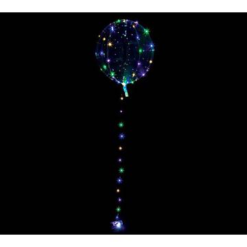  Palloncino in foil Crystal LED colorato