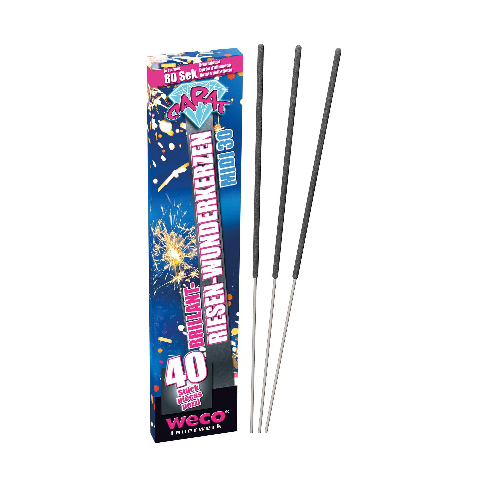 Image of 40 Riesen Wunderkerzen