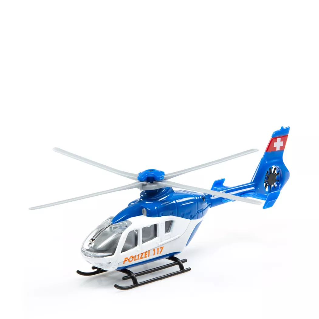 ACE Toy - EC-135 Mini Helicopter Police, Multicolore