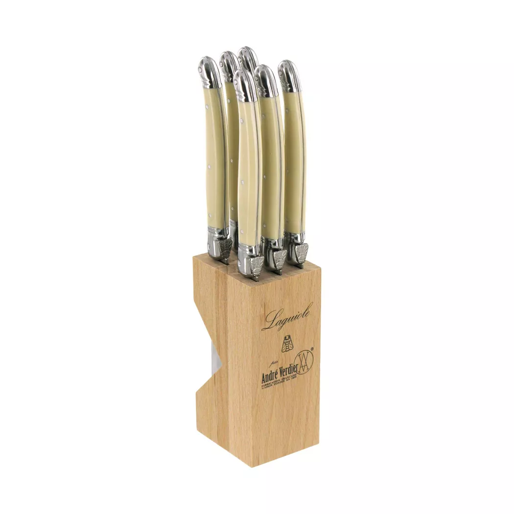Laguile Steak Knife Ivory 6 Piece