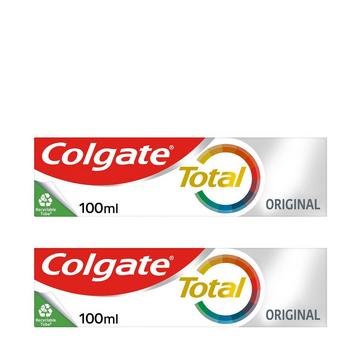 Total Original dentifricio per una protezione antibatterica completa, Duo
