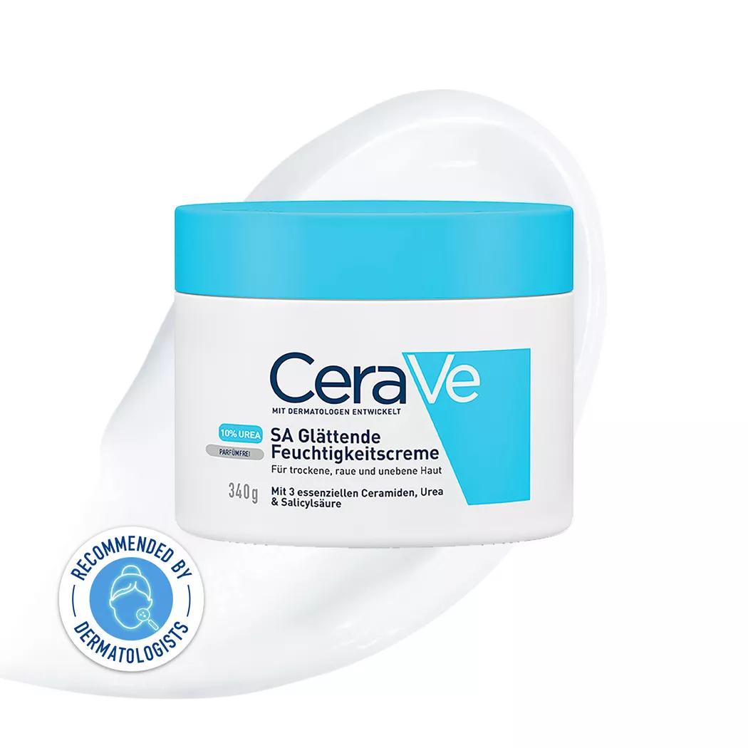 CeraVe - SA Urea Glättende Feuchtigkeitscreme, 340  g