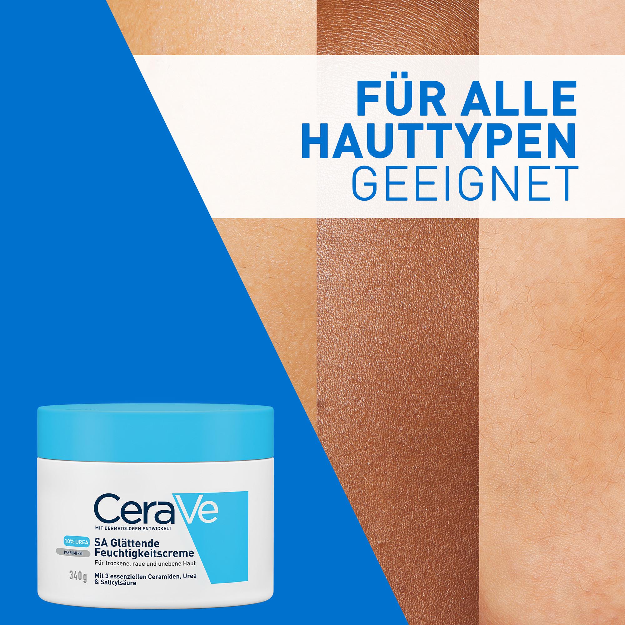 CeraVe  Glättende Feuchtigkeitscreme SA Urea Glättende Feuchtigkeitscreme 