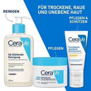 CeraVe  Glättende Feuchtigkeitscreme SA Urea Glättende Feuchtigkeitscreme 