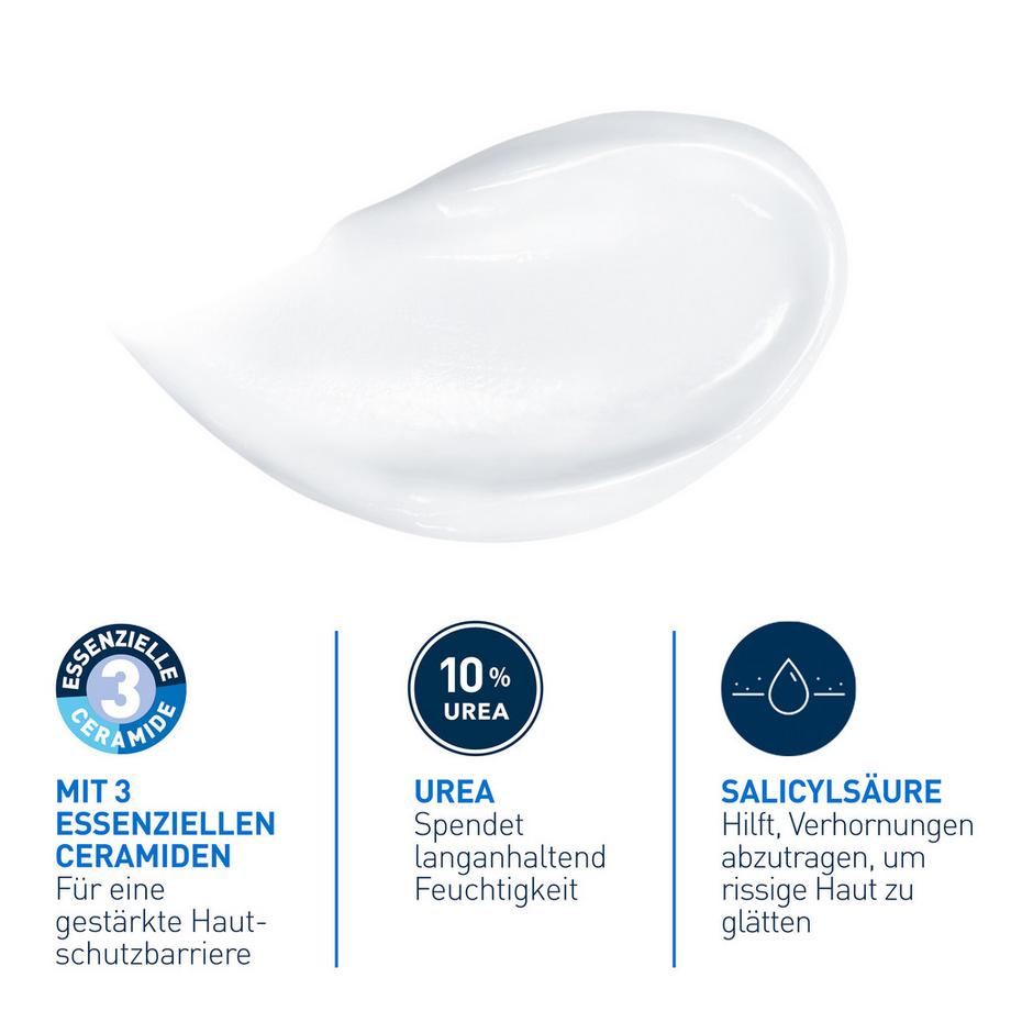 CeraVe  Glättende Feuchtigkeitscreme SA Urea Glättende Feuchtigkeitscreme 