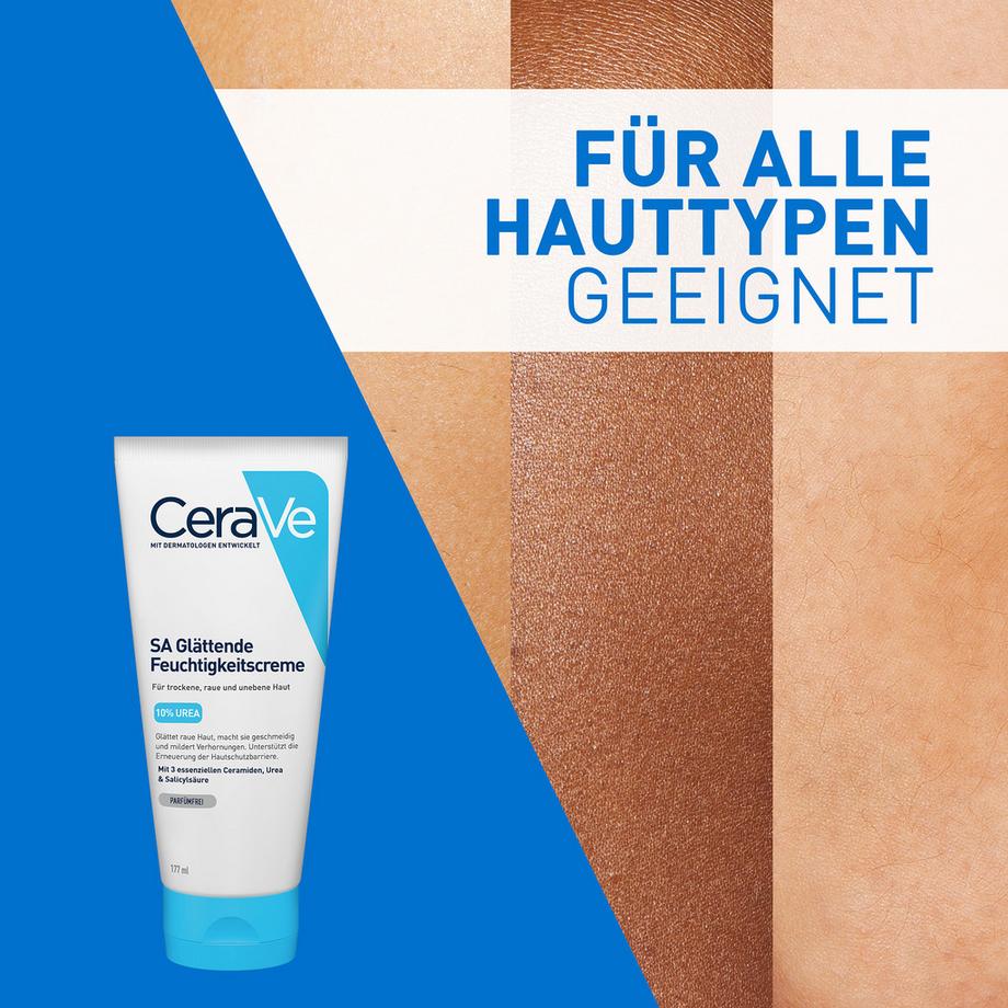 CeraVe  Glättende Feuchtigkeitscreme SA Urea Glättende Feuchtigkeitscreme 