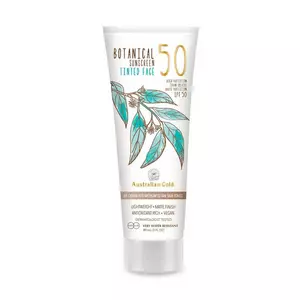 Botanical Sunscreen Tinted Face LSF 50, BB Cream For Medium To Tan Skin Tones