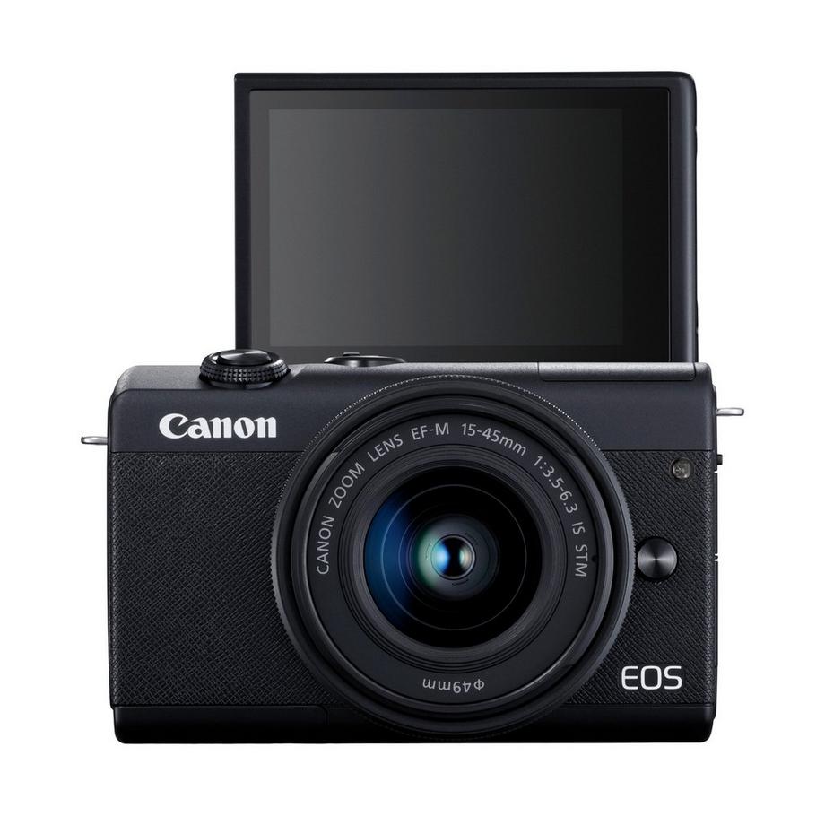 Canon EOS M200 Set: fotocamera compatta con custodia e scheda di memoria 