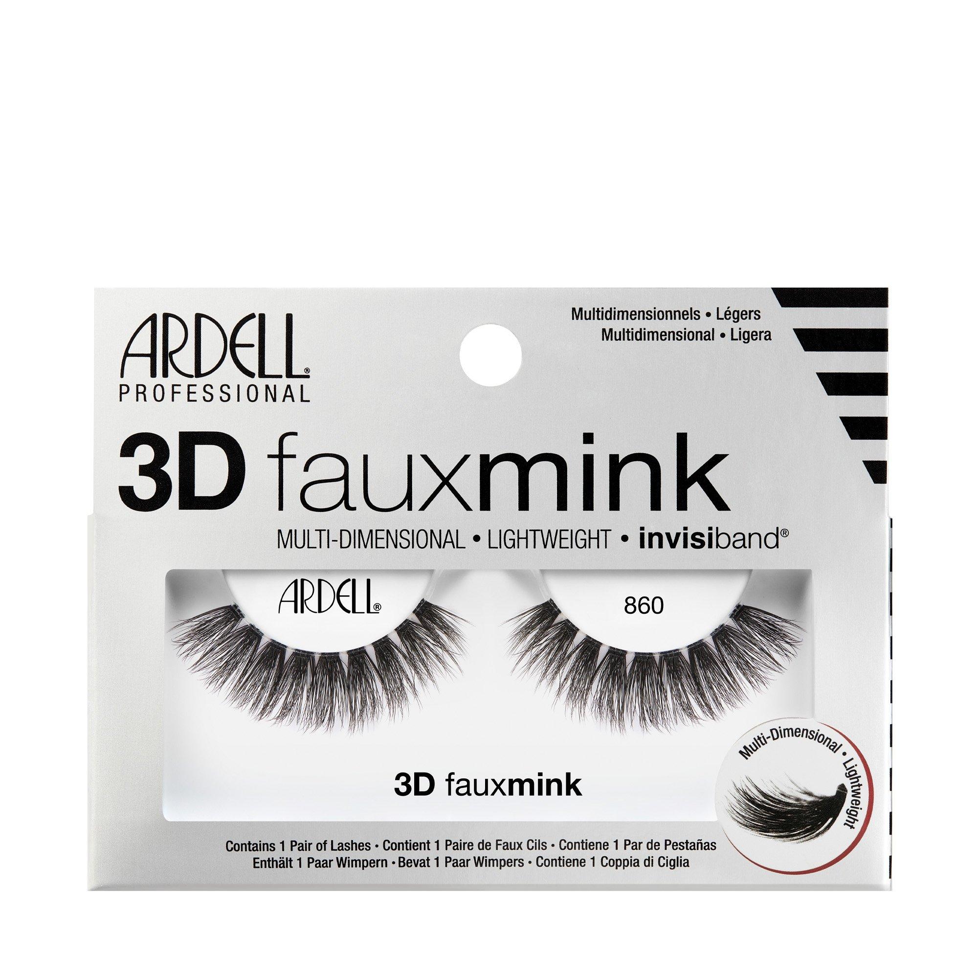 Image of ARDELL 3D Faux Mink Künstliche Wimpern - 3D Faux Mink 860