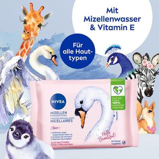 NIVEA Design Edition 3-in-1 MicellAIR Skin Breathe Salviettine Per La Pulizia Delle Micelle, modelli assortiti 