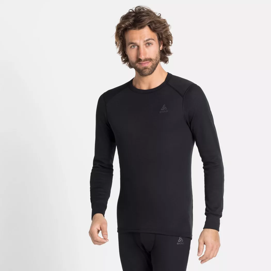 Odlo - Thermoshirt, langarm, für Herren, Black, Größe L